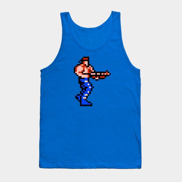 Old School Games - Contra Tank Top by wyckedguitarist